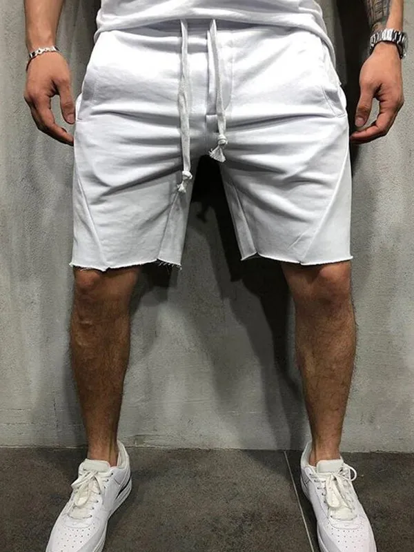 Solid Color Casual Running Shorts Shorts