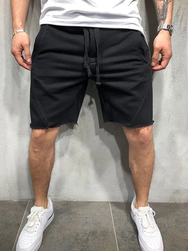 Solid Color Casual Running Shorts Shorts