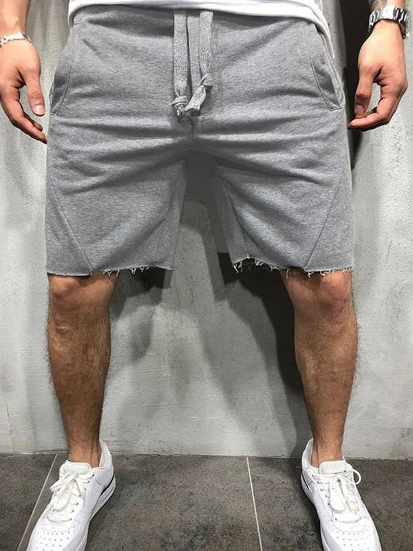 Solid Color Casual Running Shorts Shorts