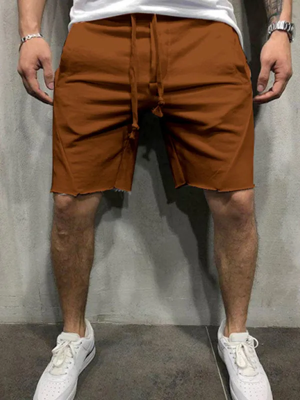 Solid Color Casual Running Shorts Shorts