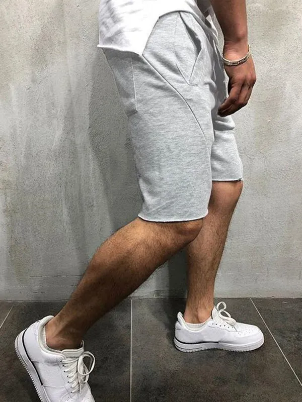 Solid Color Casual Running Shorts Shorts