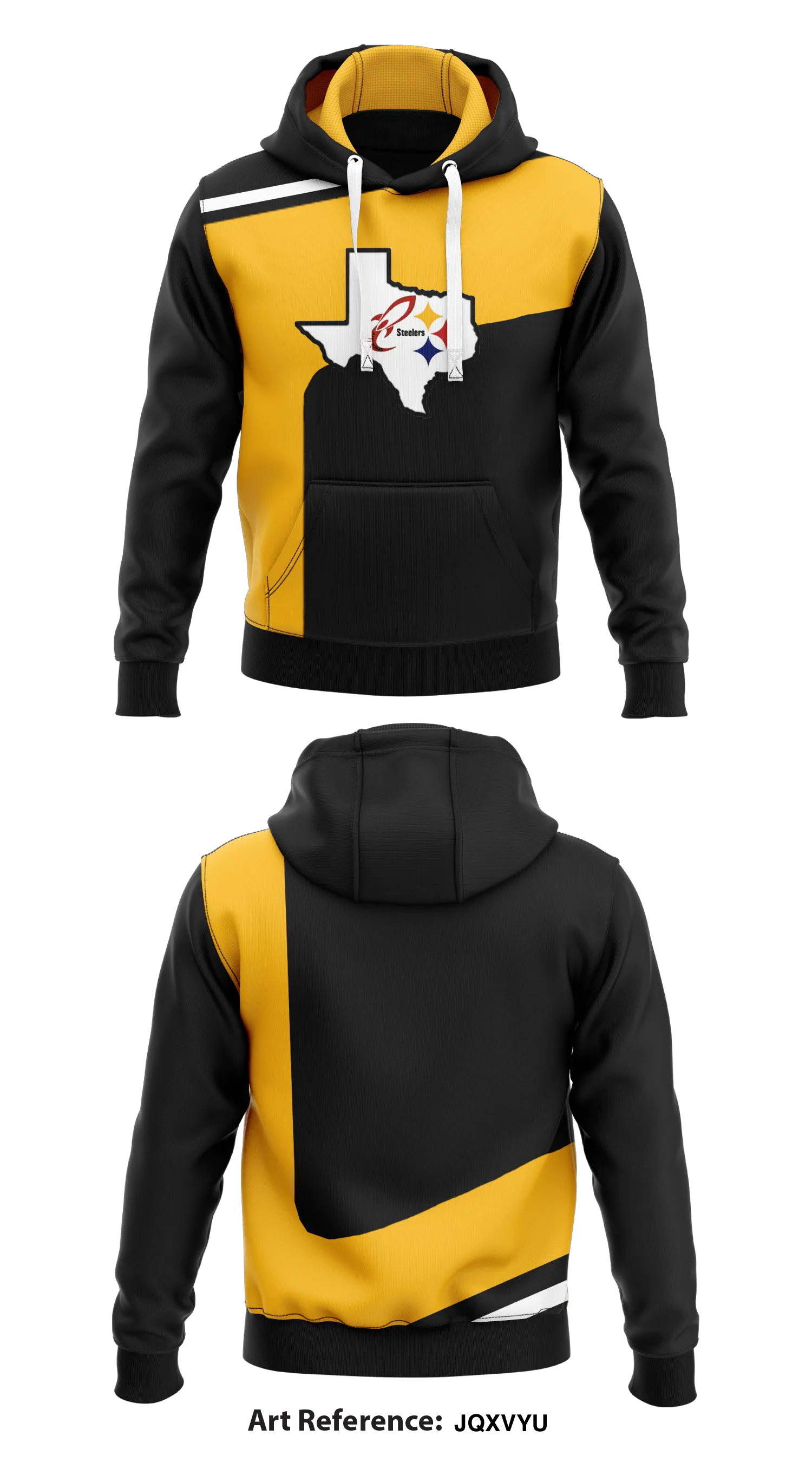 Space City Steelers  Core Men's Hooded Performance Sweatshirt - jqXVYU