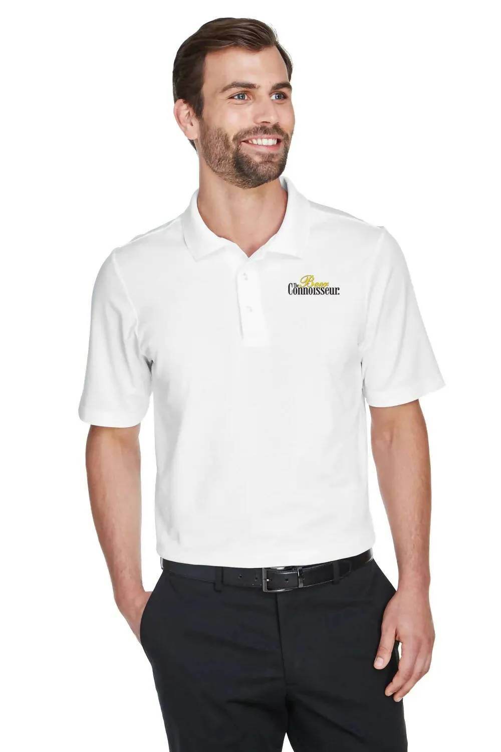 Sport Moisture Wicking Short Sleeve Collared Shirt