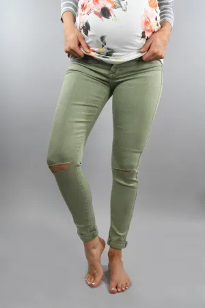 Spring Green Calypso Pants