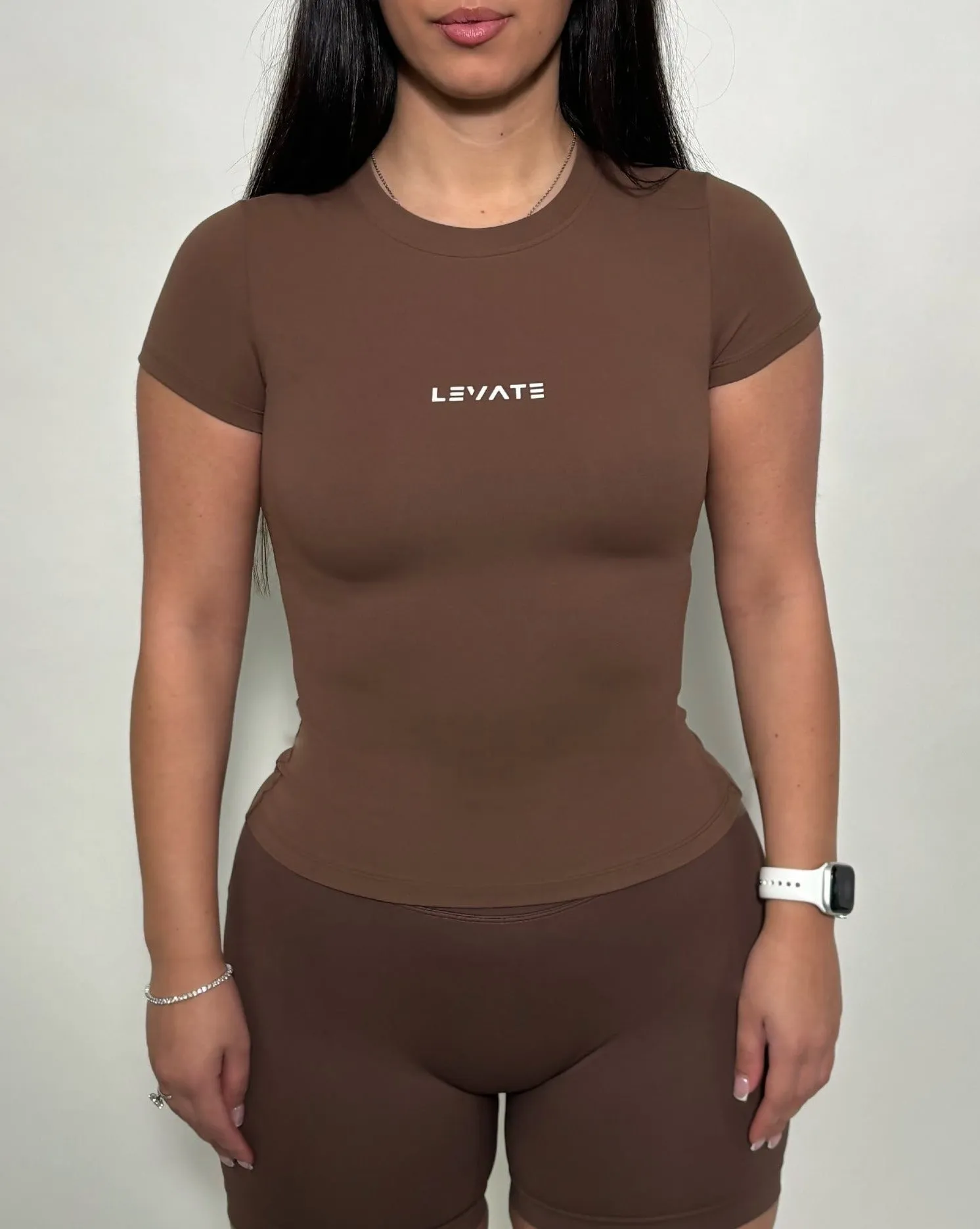 STAPLE T SHIRT - COFFEE