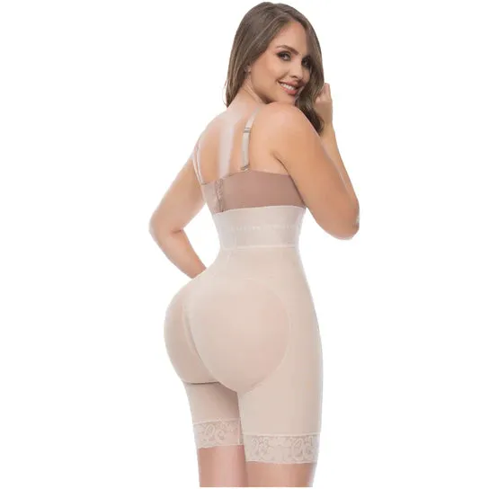 Strapless High Waisted Tummy Control Butt Lifter