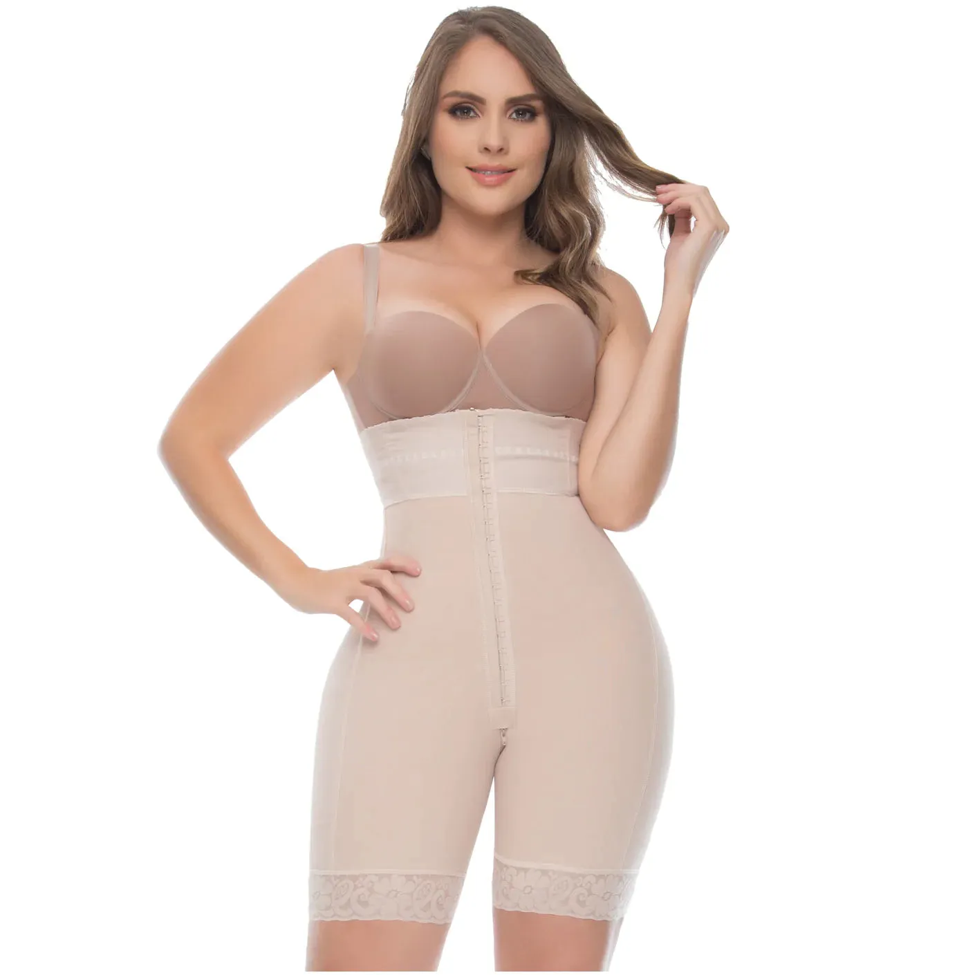 Strapless High Waisted Tummy Control Butt Lifter