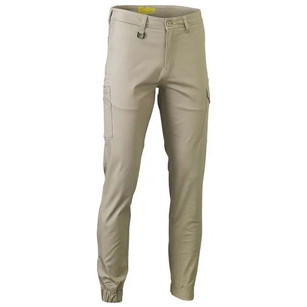 Stretch Cotton Drill Cargo Cuffed Pants - BPC6028