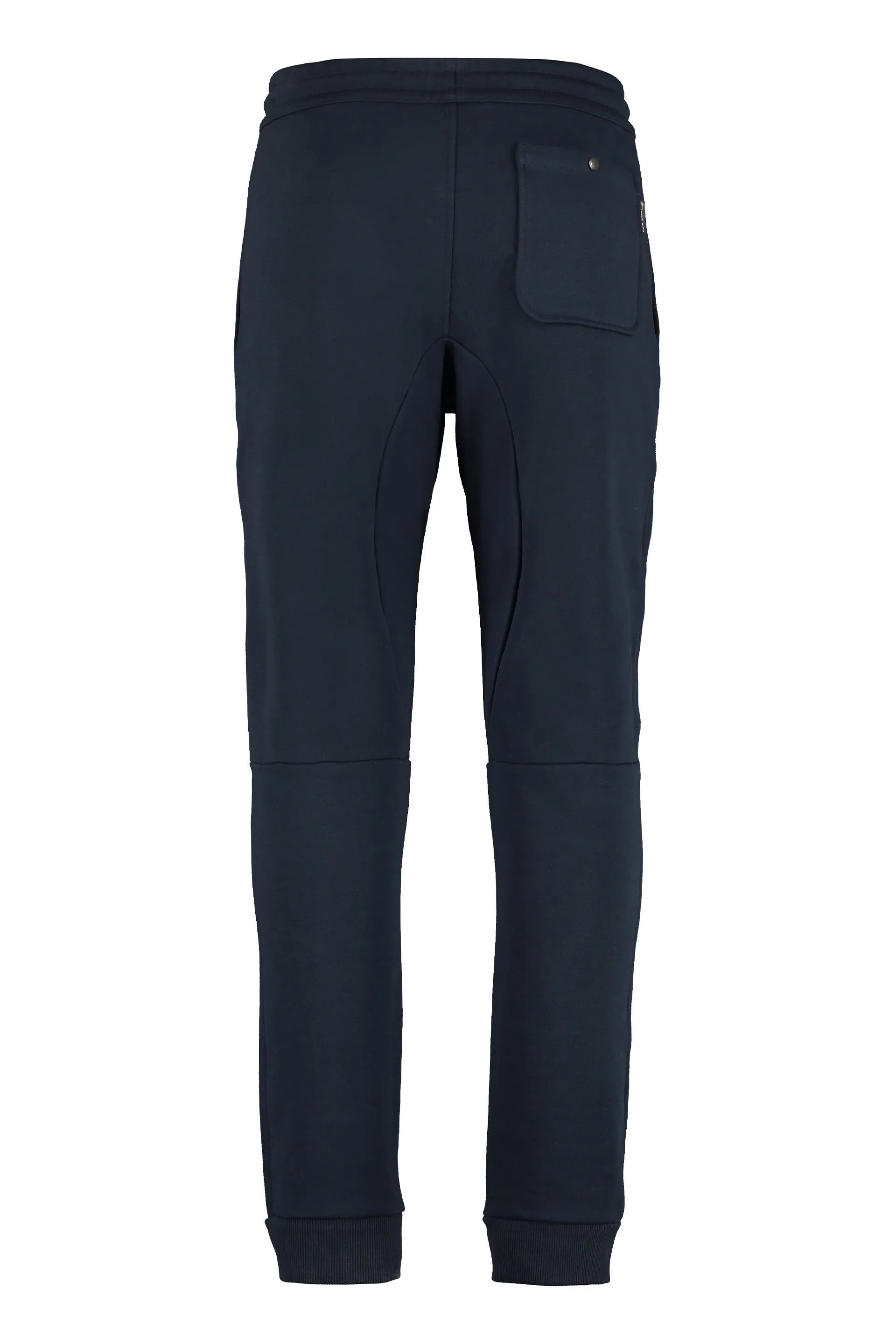 Stretch cotton track-pants