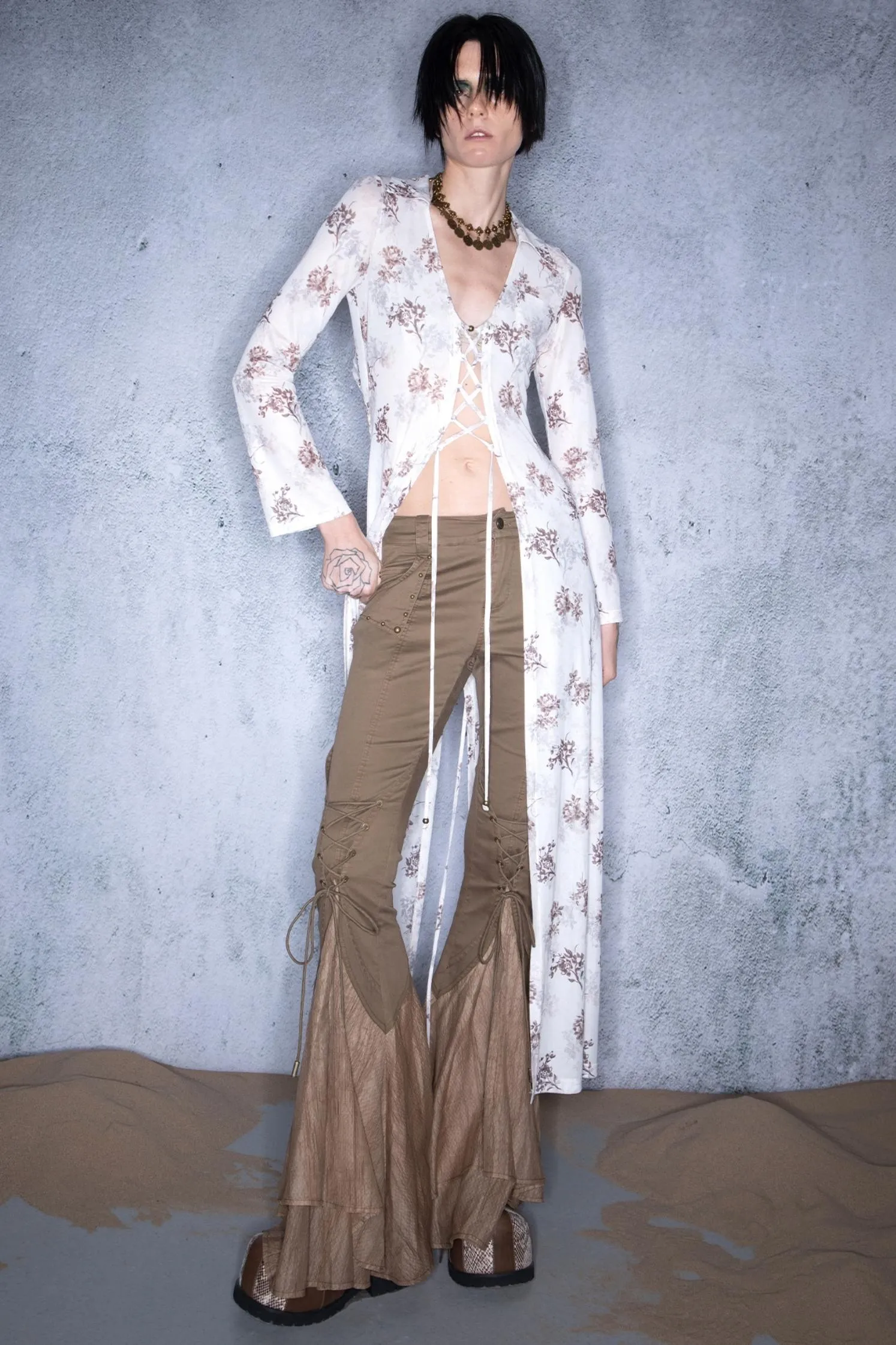 Stretch Long Cardigan