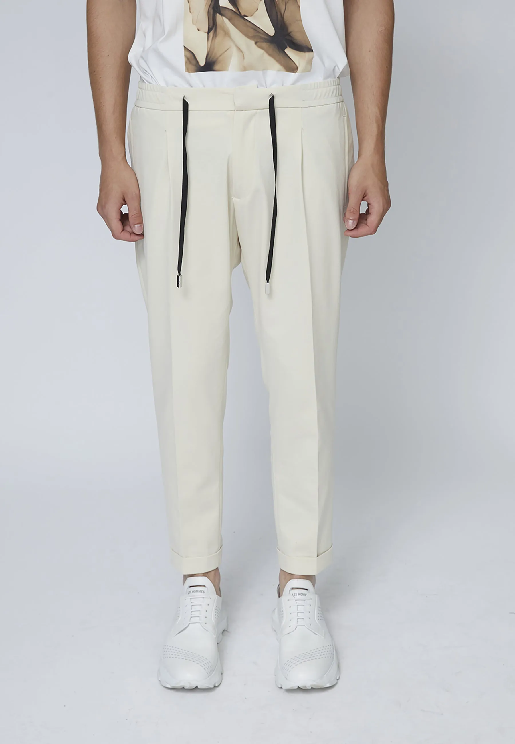 STRETCH-PANT-WITH-COULISSE