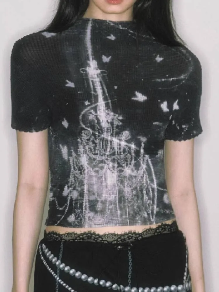 Stretch short tops【s0000009236】