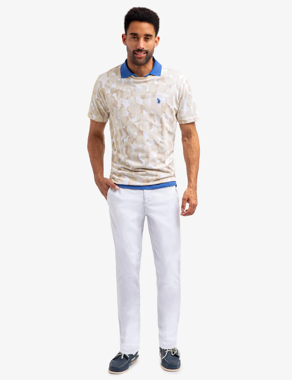 STRETCH SLIM CHINO PANTS