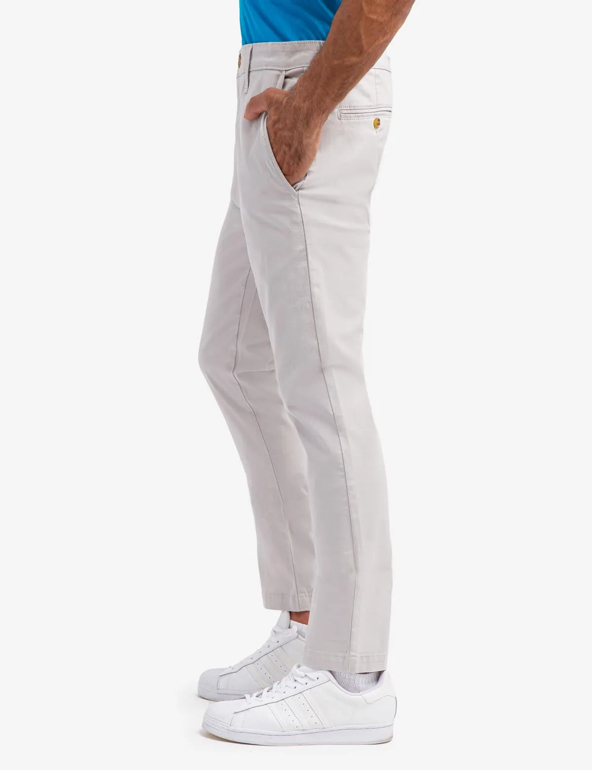 STRETCH SLIM CHINO PANTS