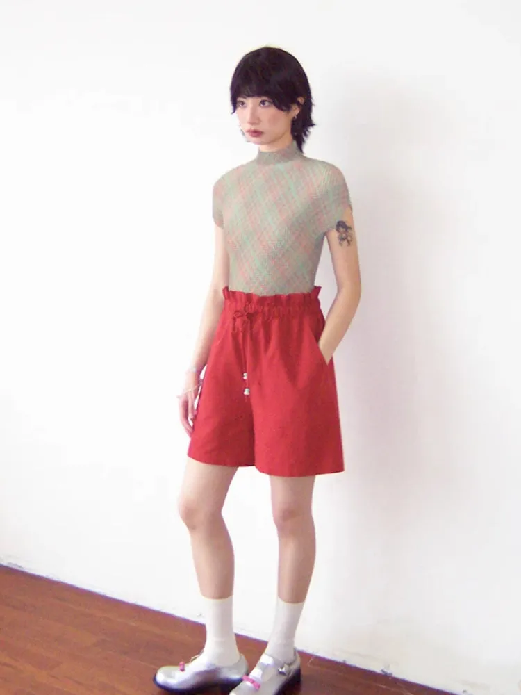 Stretch slim fit tops【s0000007807】