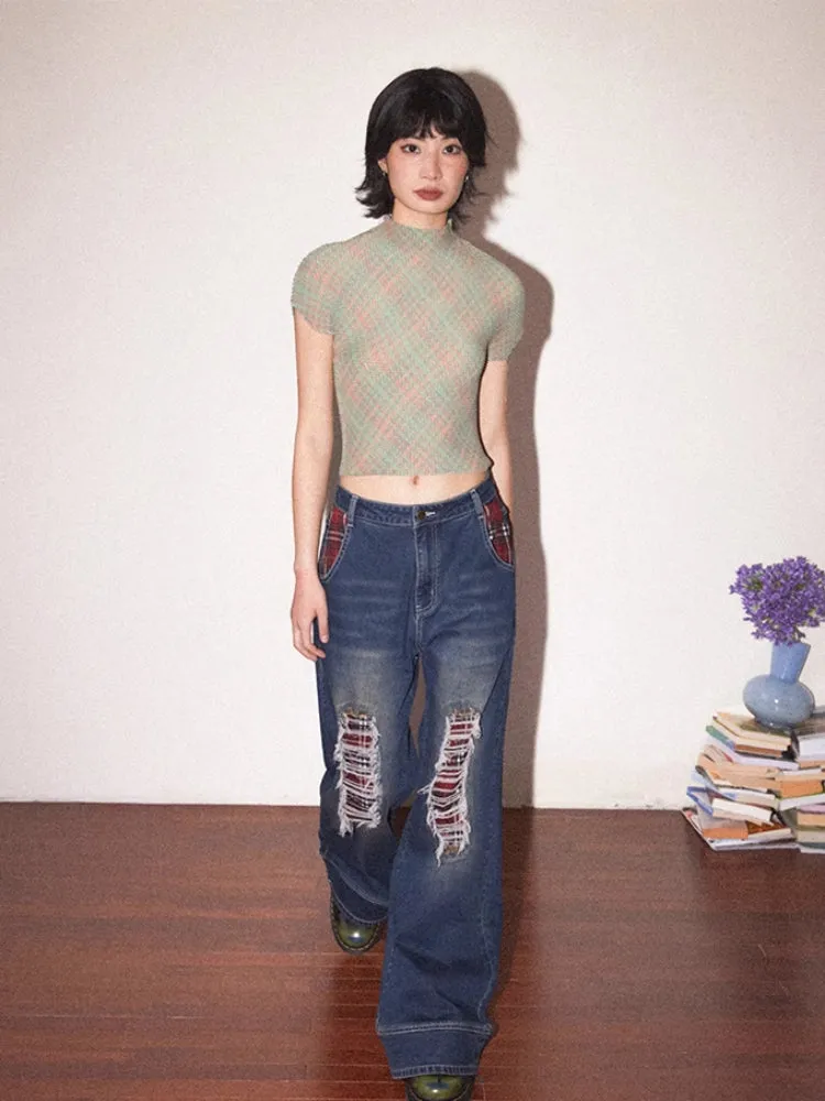 Stretch slim fit tops【s0000007807】