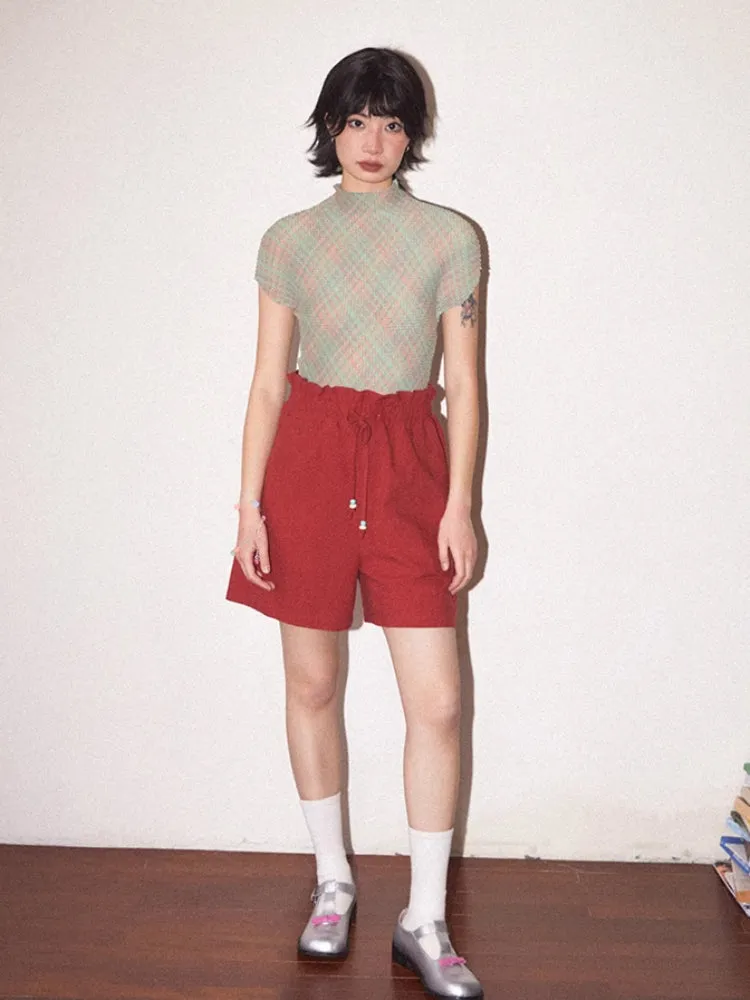 Stretch slim fit tops【s0000007807】