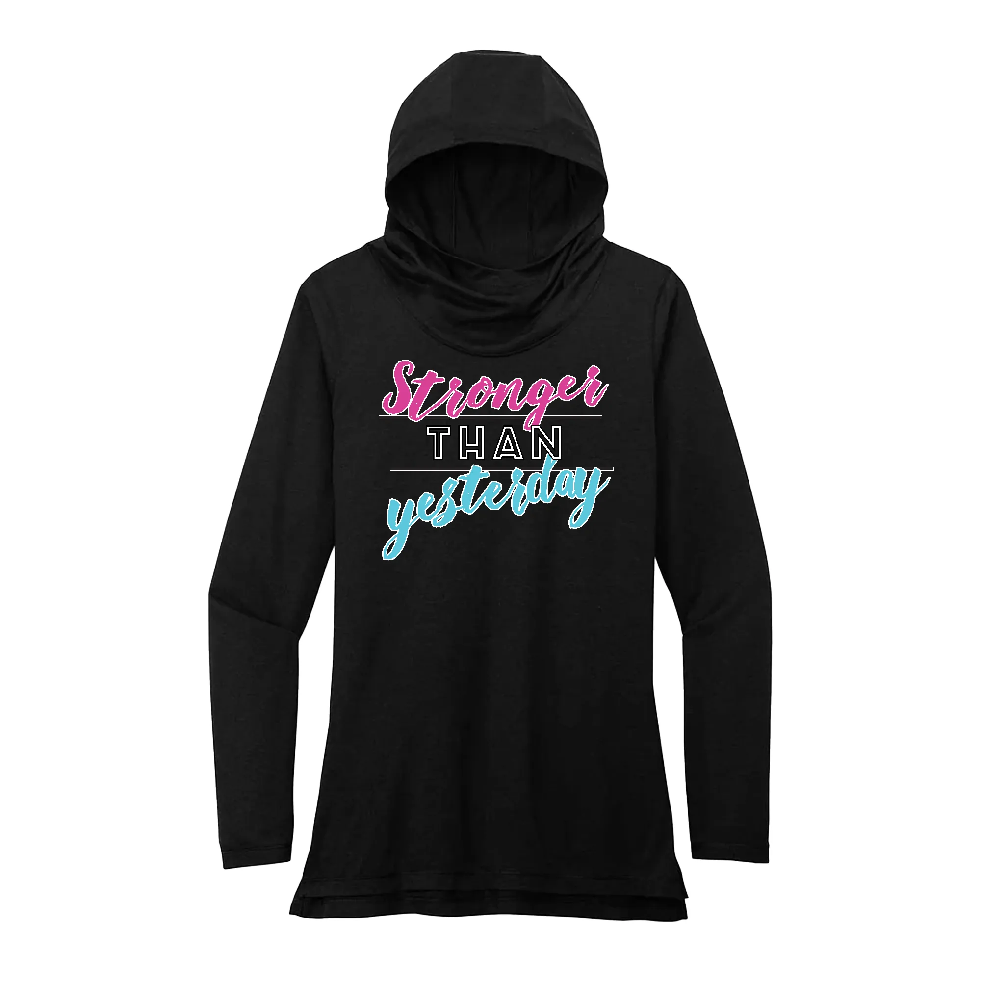 Stronger than Yesterday Performance Hoodie