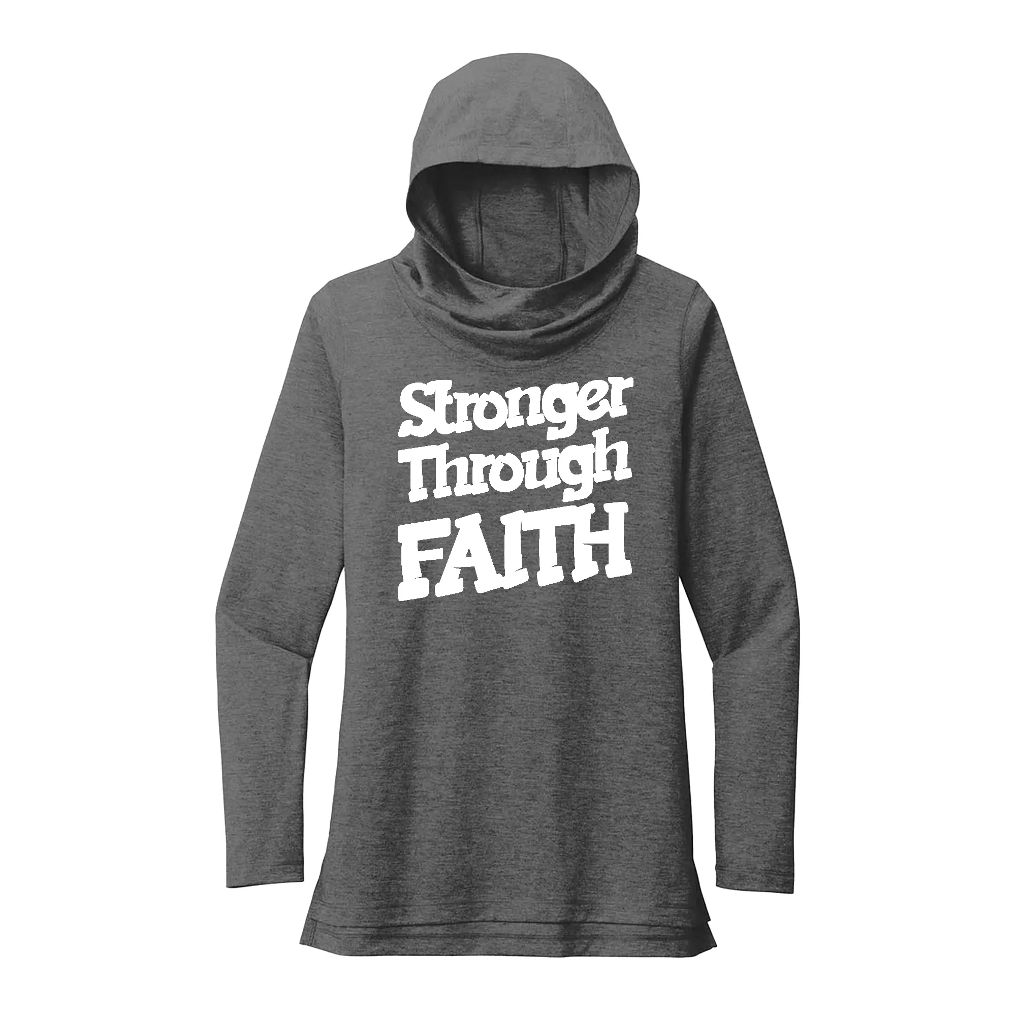 Stronger Through Faith Performance Hoodie
