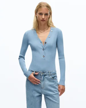 Suki Knit Blue Fog