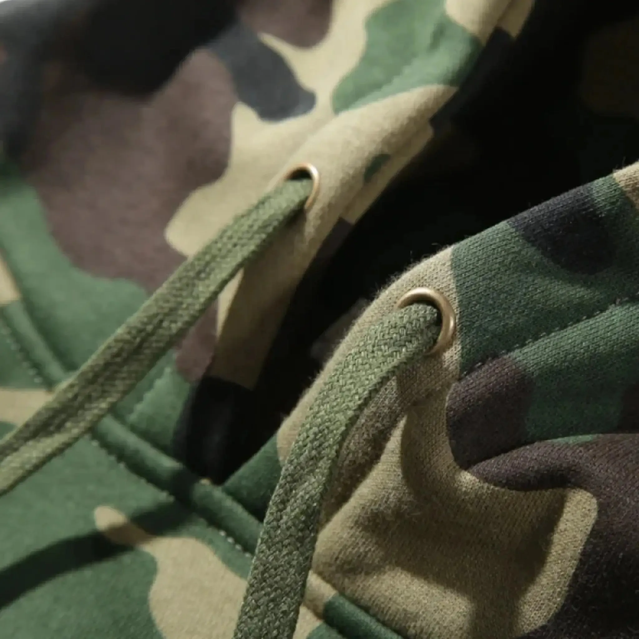 Sweat capuche militaire