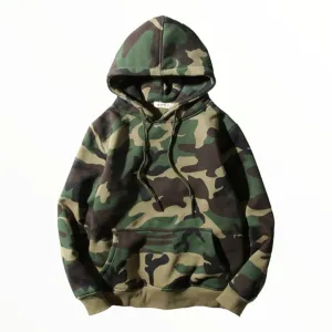 Sweat capuche militaire