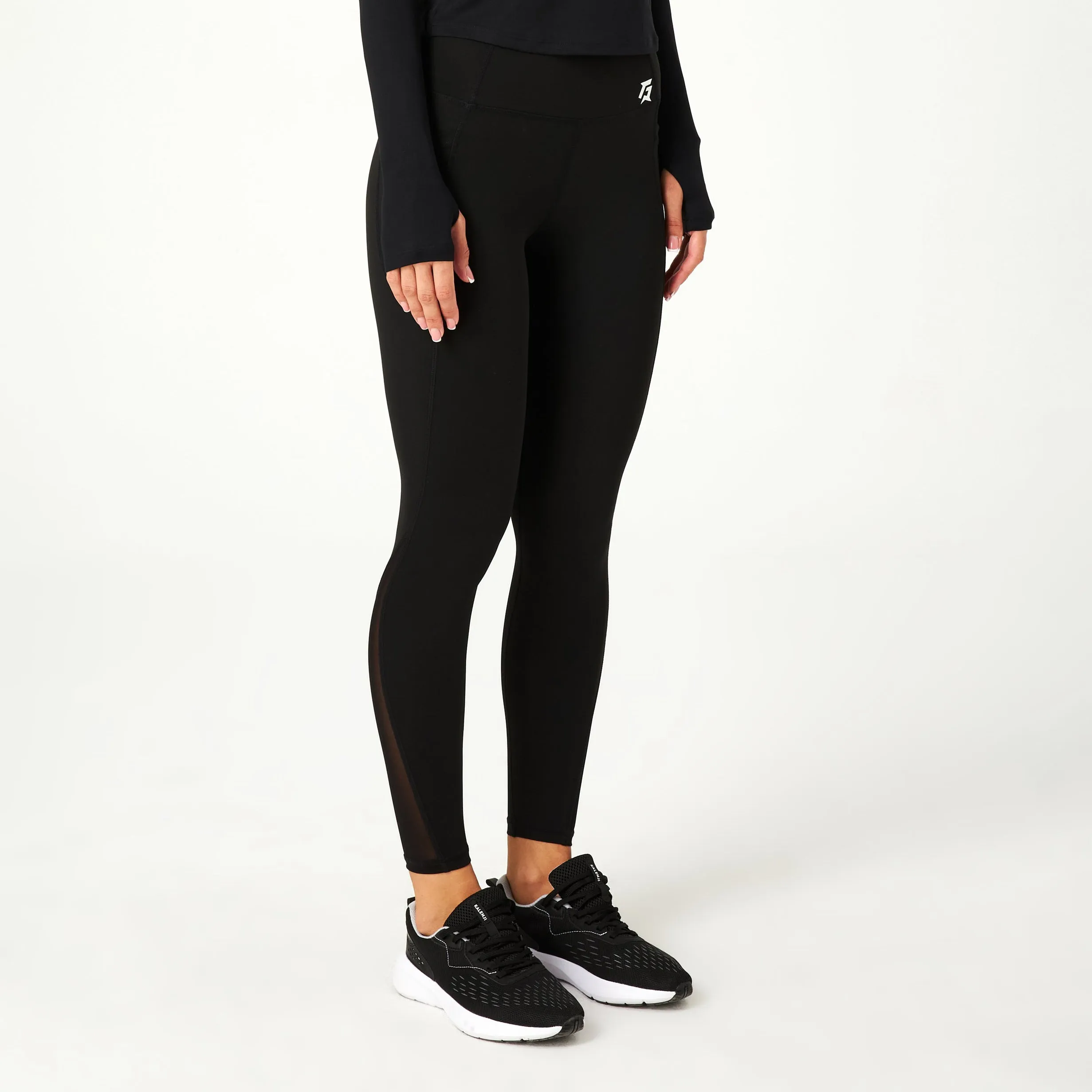 Sweat Wicking Leggings (Black)