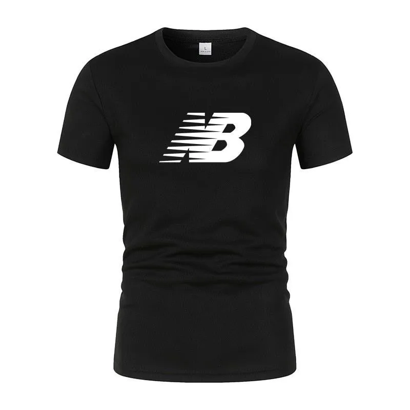 T-shirt for men's quick dry casual round neck short sleeve