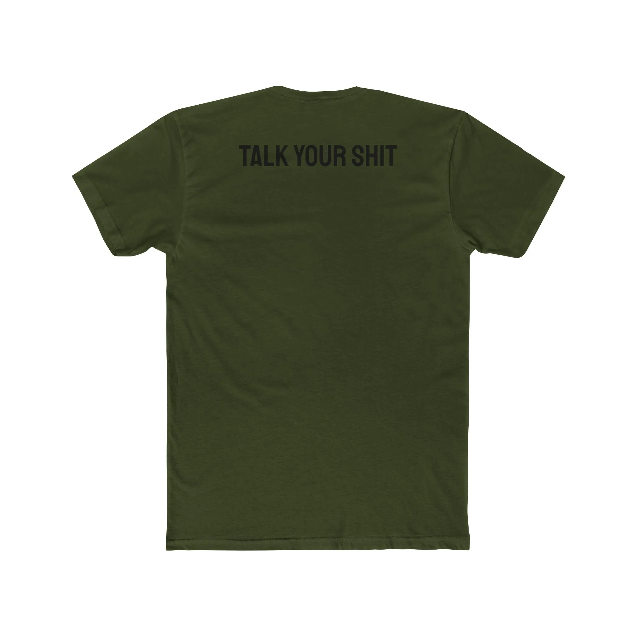 Talk Your Shit - Unisex Cotton Crew Tee