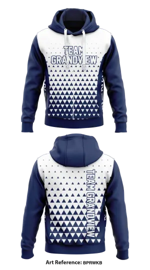 Team Grandview Store 1  Core Men's Hooded Performance Sweatshirt - BpRwkb