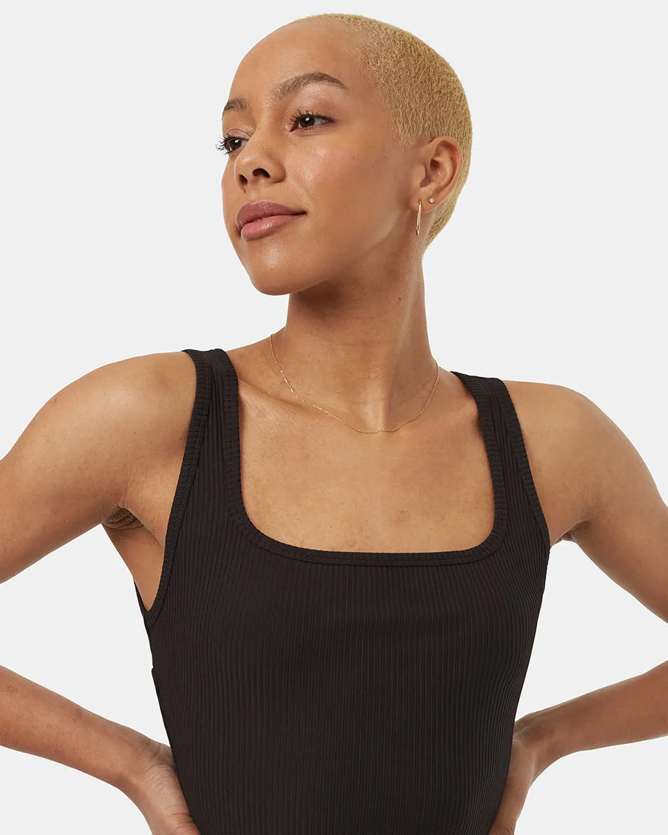 TechRib Wide Strap Scoop Tank
