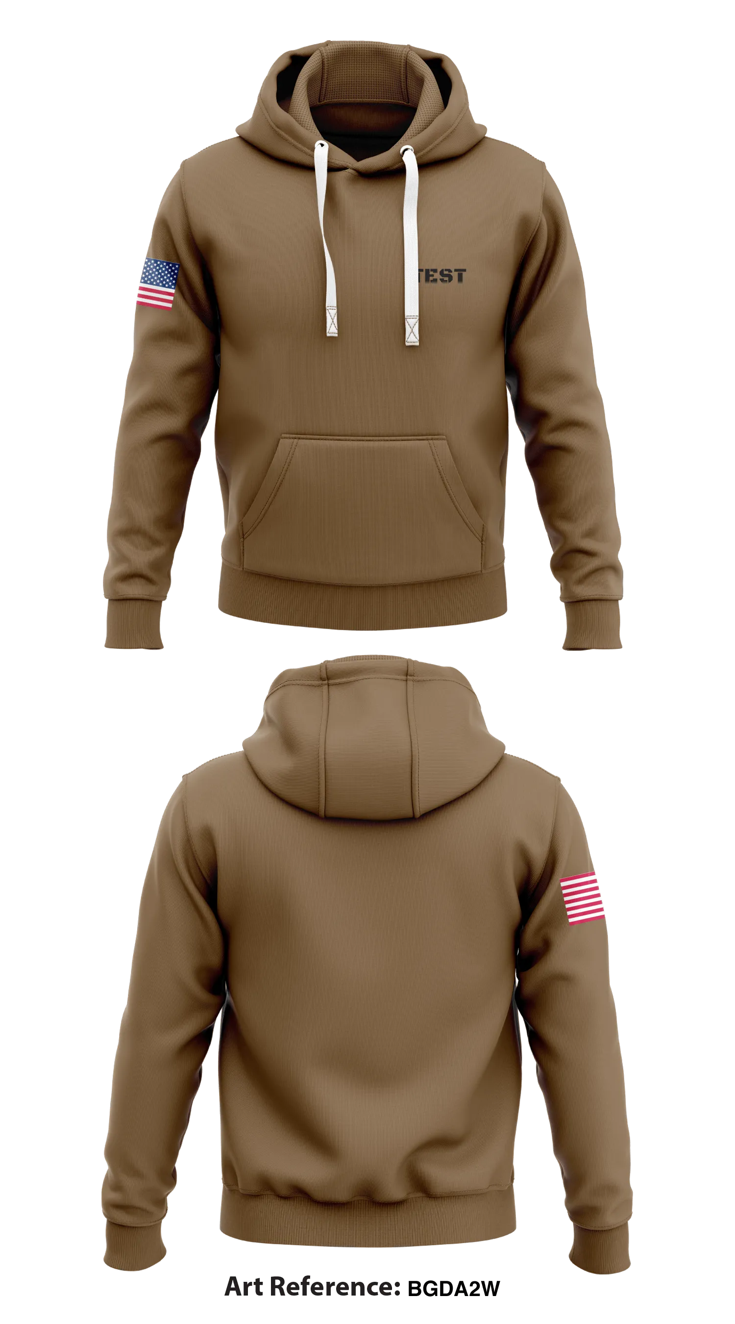 TEST2  Core Men's Hooded Performance Sweatshirt - bGDa2W
