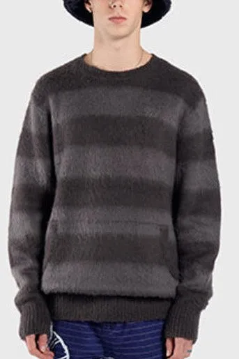 THC Eternal Fortune Fur Sweater (Gray Shrike)