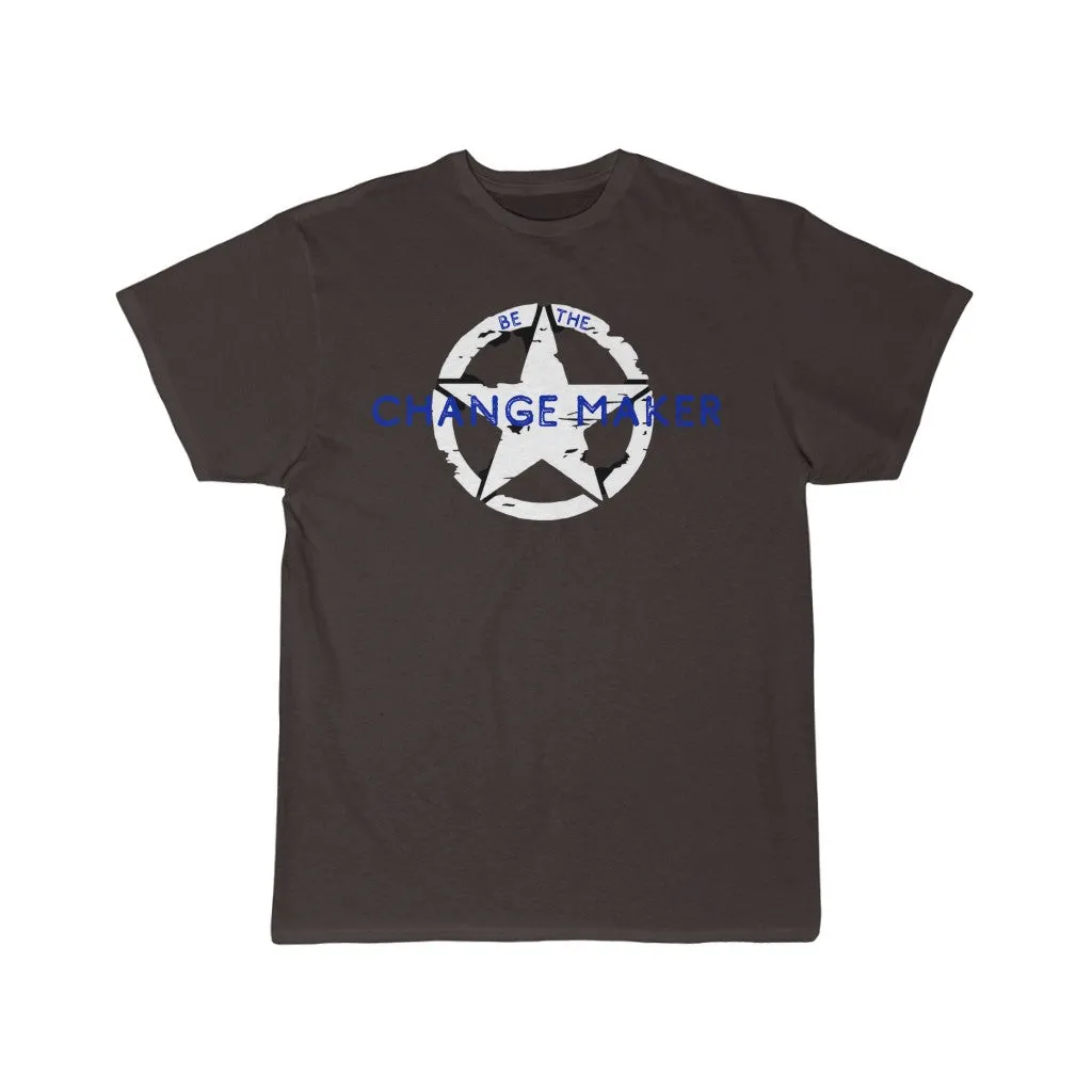 The Change Maker (blue) Short Sleeve Tee