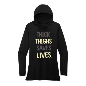 Thick Thighs Save Lives Performance Hoodie