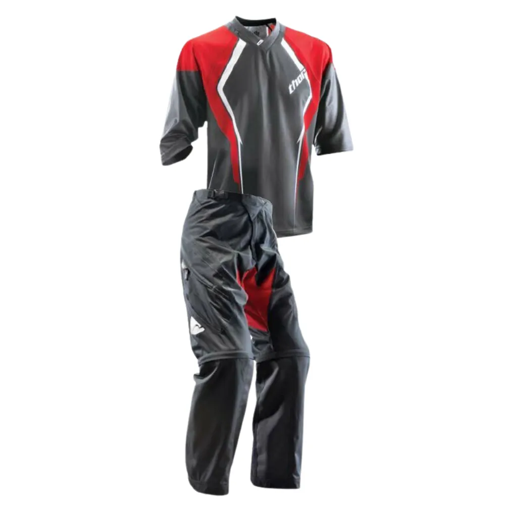 Thor Static Charcoal/Red Pants