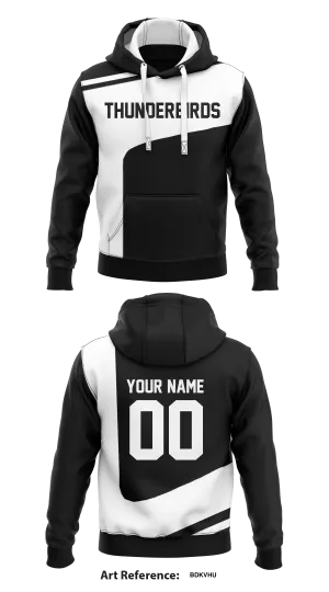 Thunderbirds Store 2 Core Men's Hooded Performance Sweatshirt - bdKVHU