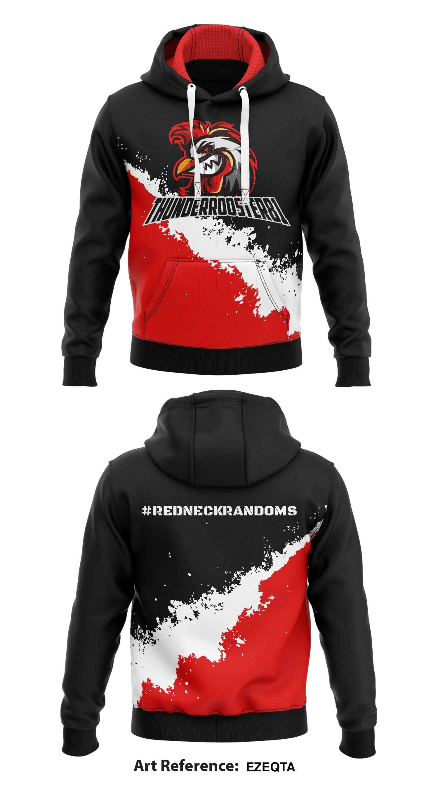 ThunderRooster81 Core Men's Hooded Performance Sweatshirt - eZeQTa