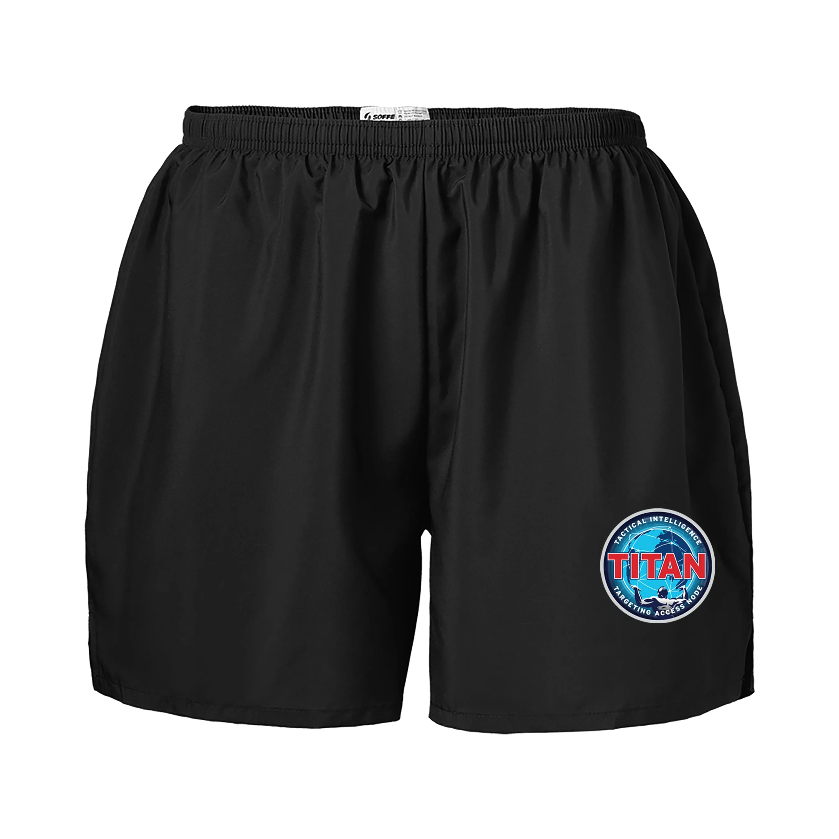 Titan Front PT Shorts. These Shorts are NOT Approved for PT.
