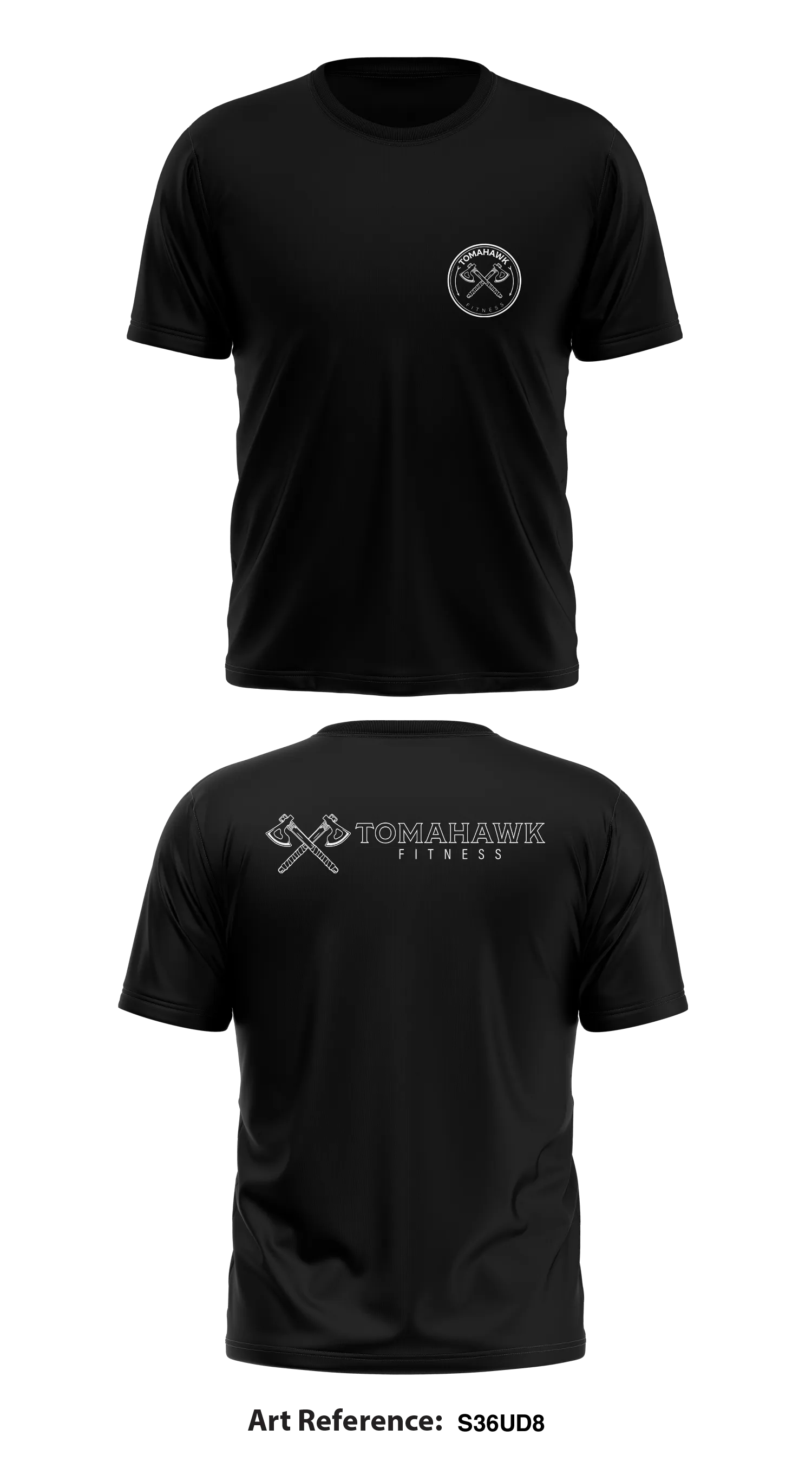 Tomahawk Fitness Store 1 Core Men's SS Performance Tee - S36ud8