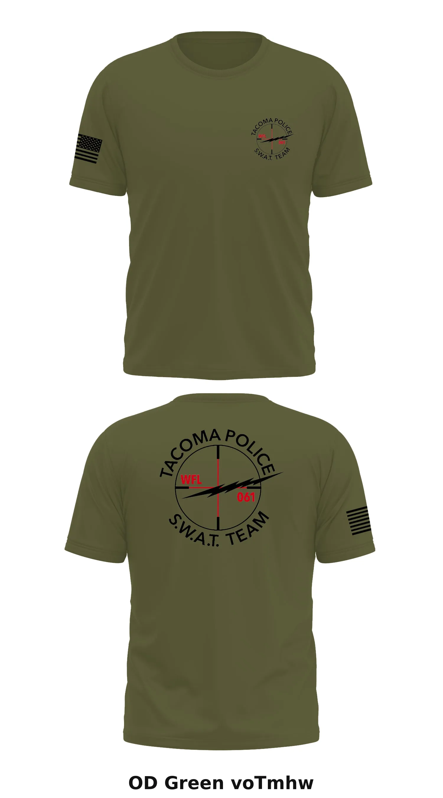 TPD SWAT Store 1 Core Men's SS Performance Tee - voTmhw