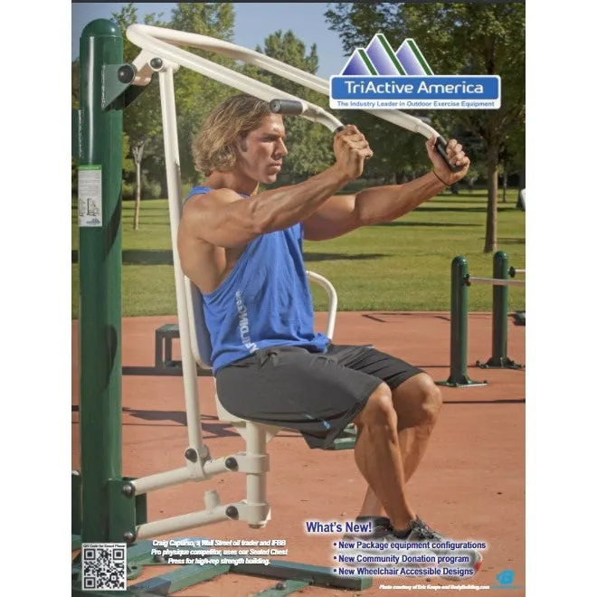 TriActive USA Seated Chest Press Machine