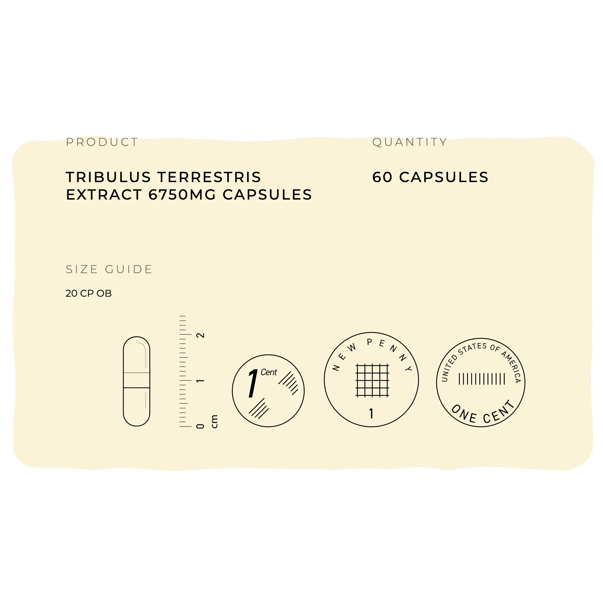 Tribulus Terrestris 6750mg Capsules