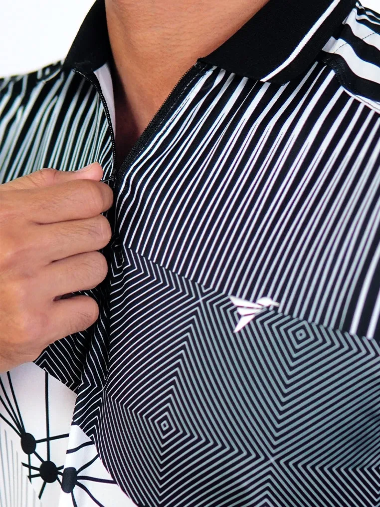Trijee Polo / Men  / Polo Jersey / Dry Fit / DG Polo Men - Duochrome Glitch