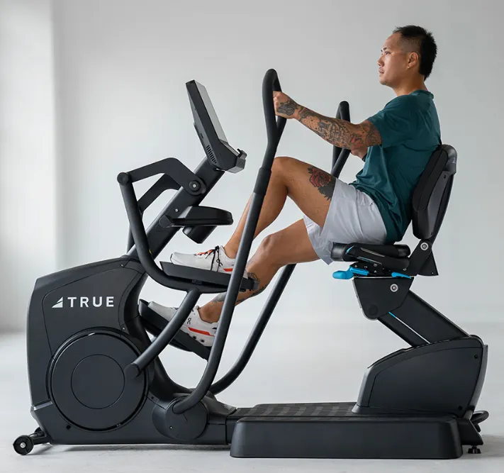 TRUE APEX SERIES RECUMBENT ELLIPTICAL W/ UNITE 10 CONSOLE