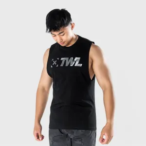 TWL - MEN'S EVERYDAY MUSCLE TANK - BLACK/CAMO