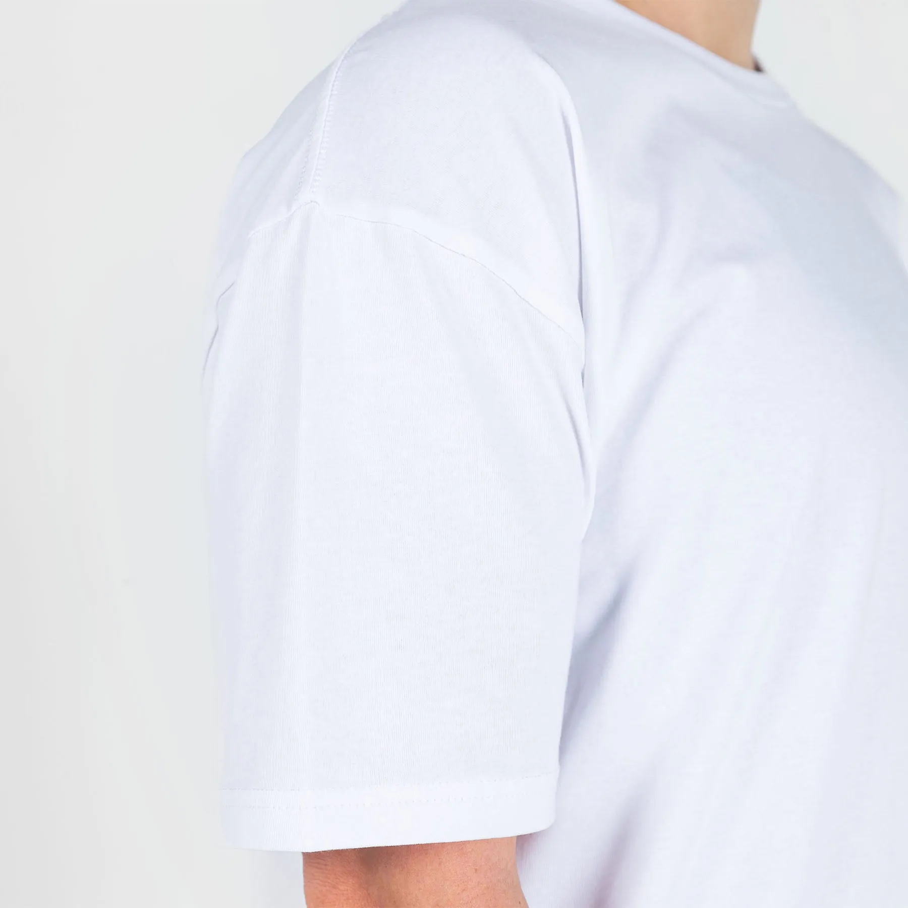 TWL - OVERSIZED T-SHIRT - BLANK - WHITE