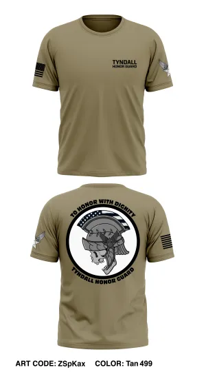 Tyndall Air Force Base Honor Guard Store 1 Core Men's SS Performance Tee - ZSpKax