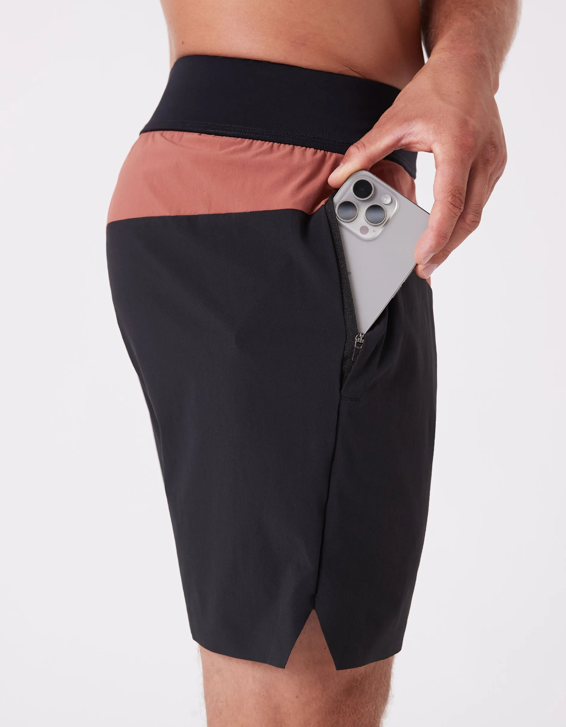 Type 2 LZR Short Black/Terracotta