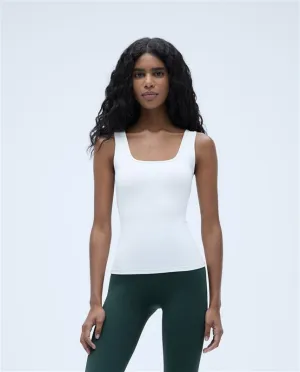 Ultimate Square Neck Top - White